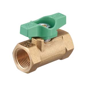 Brass General-Purpose Type 600 Ball Valve Screw-in (T-Shaped Handle)